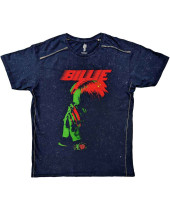 Billie Eilish - Hands Face (Navy Blue) (Wash Collection) (tričko)