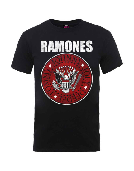Ramones - Red Fill Seal (Black) (tričko) obrázok 1