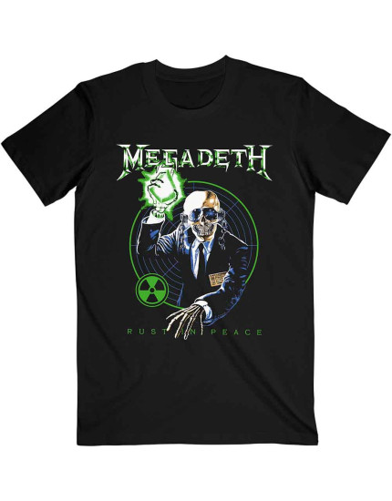 Megadeth - Vic Target Rust In Peace Anniversary (Black) (tričko) obrázok 1