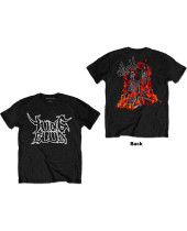 Yungblud - Weird Flaming Skeletons (Back Print) (tričko)