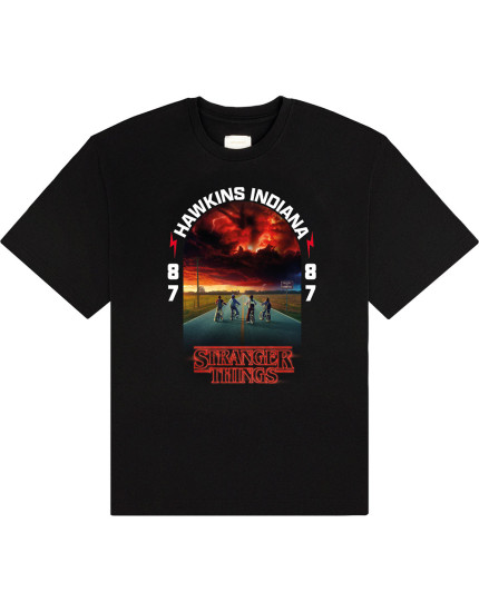 Stranger Things - Hawkins 008 (tričko) obrázok 1