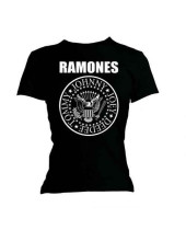 Ramones - Seal (Black) (Skinny Fit) (dámske tričko)