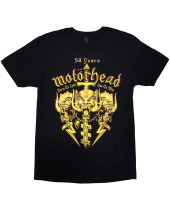 Motorhead - 50 Years Swords and Warpig (Black) (tričko)