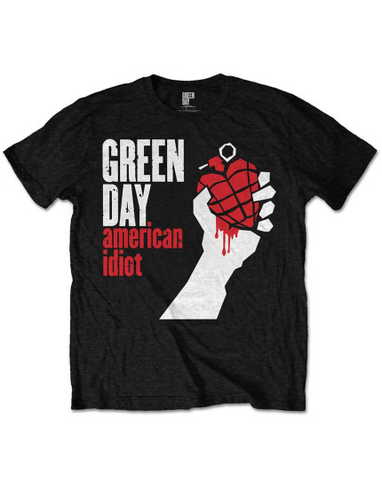 Green Day - American Idiot (Black) (dětské tričko) obrázok 1