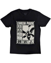 Linkin Park - Logos Rectangle (Black) (tričko)