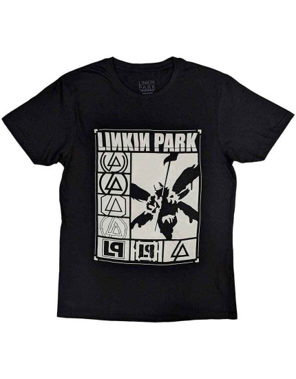 Linkin Park - Logos Rectangle (Black) (tričko) obrázok 1