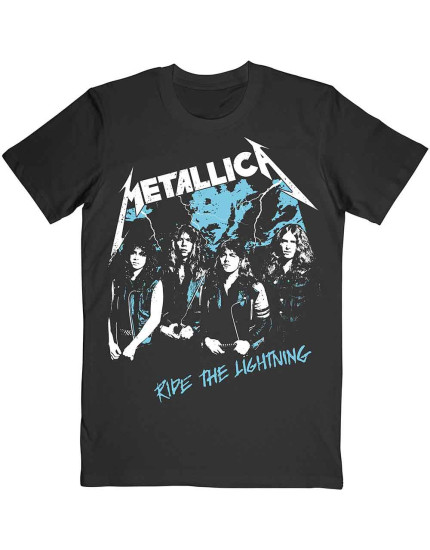 Metallica - Vintage Ride The Lightning (Black) (tričko) obrázok 1
