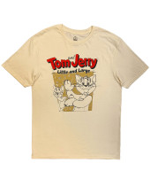 Tom and Jerry - Little and Large (Natural) (tričko)