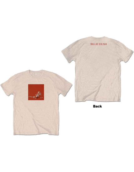 Billie Eilish - Therefore I Am (Natural) (Back Print) (tričko) obrázok 1