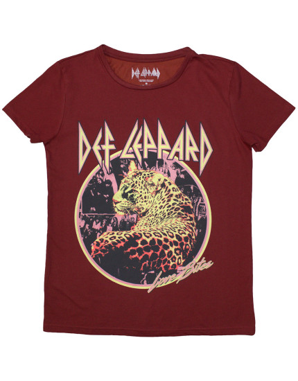 Def Leppard - Love Bites (Red) (dámské tričko) obrázok 1