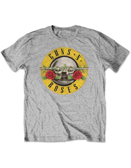 Guns N Roses - Classic Logo (Heather Grey) (dětské tričko) obrázok 1
