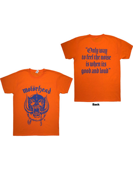 Motorhead - Good and Loud (Orange) (Back Print) (tričko) obrázok 1
