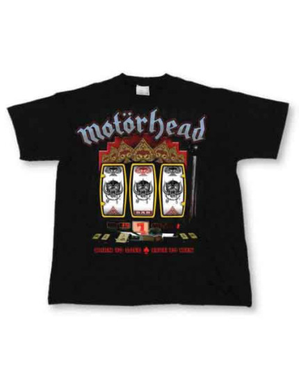 Motorhead - Slots (Black) (tričko) obrázok 1