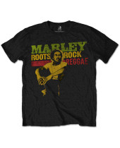 Bob Marley - Roots, Rock, Reggae (Black) (dětské tričko)