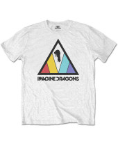 Imagine Dragons - Triangle Logo (White) (dětské tričko)