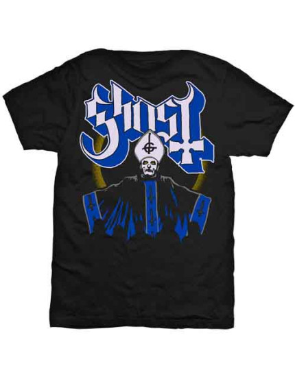 Ghost - Papa and Band (Black) (tričko) obrázok 1