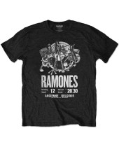 Ramones - Belgique Eco (Black) (tričko)