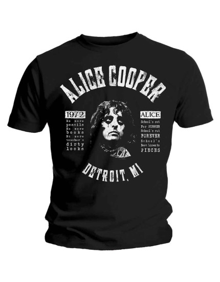 Alice Cooper - Schools Out Lyrics (tričko) obrázok 1
