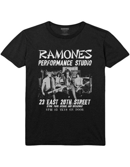 Ramones - East Village (Black) (tričko) obrázok 1