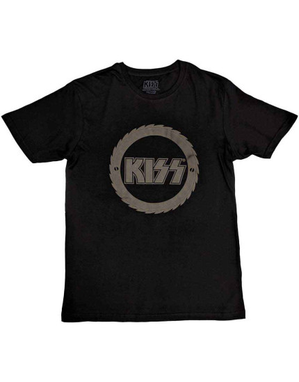 KISS - Buzzsaw Logo (Hi-Build) (tričko) obrázok 1