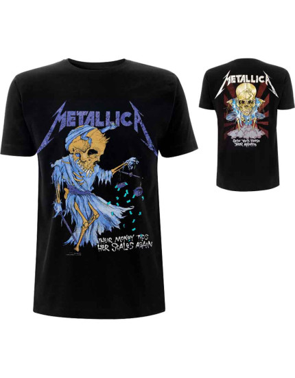 Metallica - Doris (Black) (Back Print) (tričko) obrázok 1