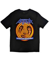 Anthrax - State of Euphoria (Black) (tričko)