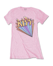 KISS - Stars (Pink) (dámské tričko)