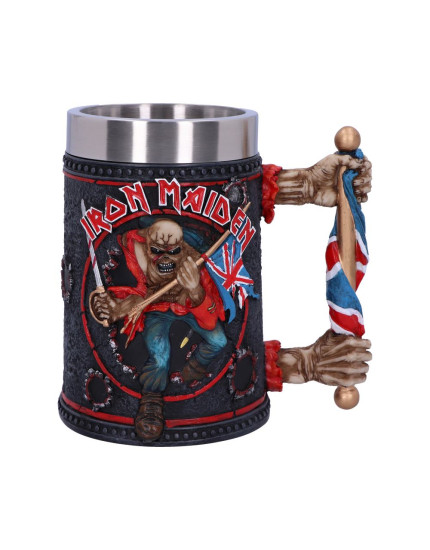 Iron Maiden Trooper kalich 14 cm obrázok 1