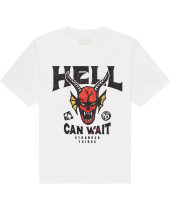 Stranger Things - Hell Can Wait (White) (tričko)
