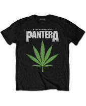 Pantera - Whiskey and Weed (Black) (tričko)