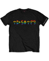 Pink Floyd - Dark Side Prism Initials (Black) (tričko)