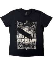 Led Zeppelin - Vintage Print LZ1 (Black) (dámské tričko)