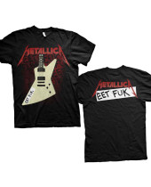 Metallica - Eet Fuk (Black) (Back Print) (tričko)