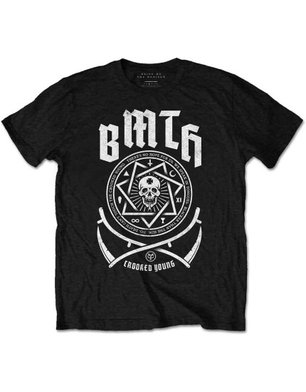 Bring Me The Horizon - Crooked (Black) (tričko) obrázok 1