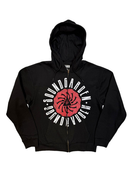 Soundgarden - Circle Logo (Black) (mikina na zip) obrázok 1