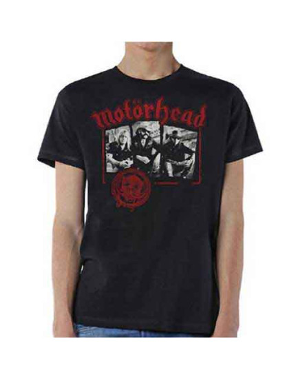 Motorhead - Stamped (Black) (tričko) obrázok 1