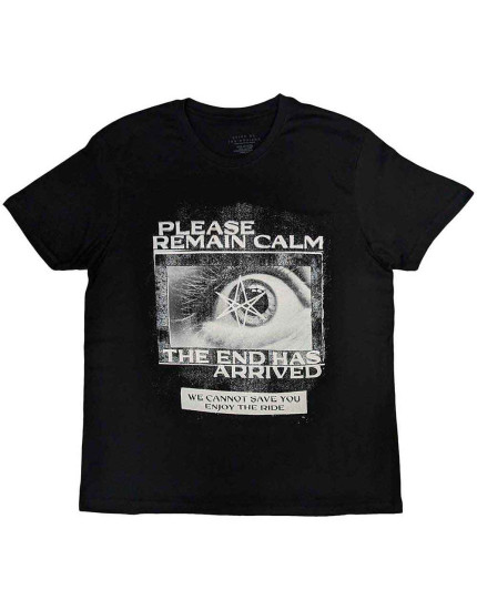 Bring Me The Horizon - Remain Calm FP (Black) (tričko) obrázok 1