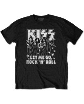 KISS - Let Me Go (Black) (tričko)