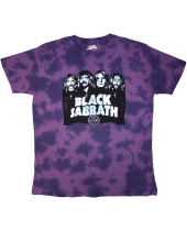 Black Sabbath - Band and Logo (Purple) (dětské tričko)
