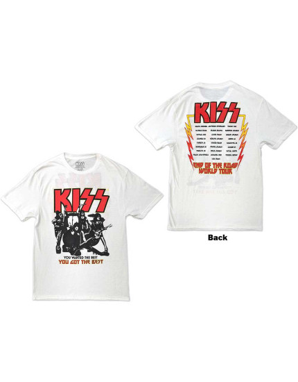 KISS - End Of The Road You Got The Best (Back Print) (tričko) obrázok 1