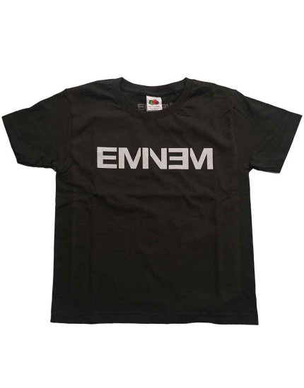 Eminem - Logo (Charcoal Grey) (dětské tričko) obrázok 1