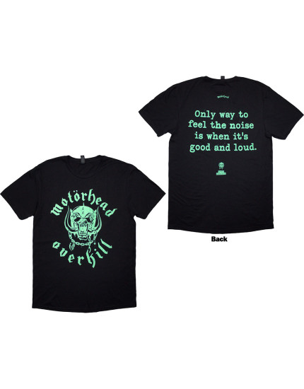 Motorhead - Overkill Lyric (Back Print) (tričko) obrázok 1