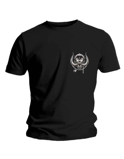 Motorhead - Pocket Logo (Black) (tričko) obrázok 1