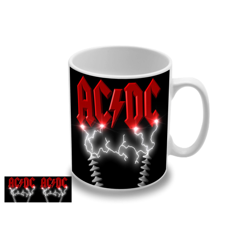 AC/DC keramický hrnek – rockový merch | MadGamer.cz