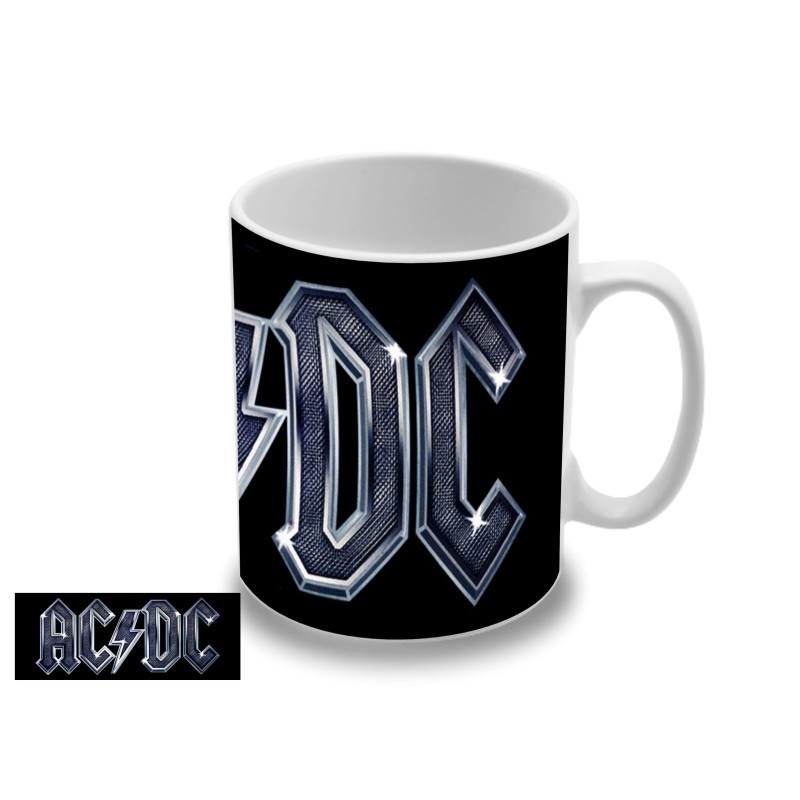 AC/DC keramický hrnek – rockový merch | MadGamer.cz