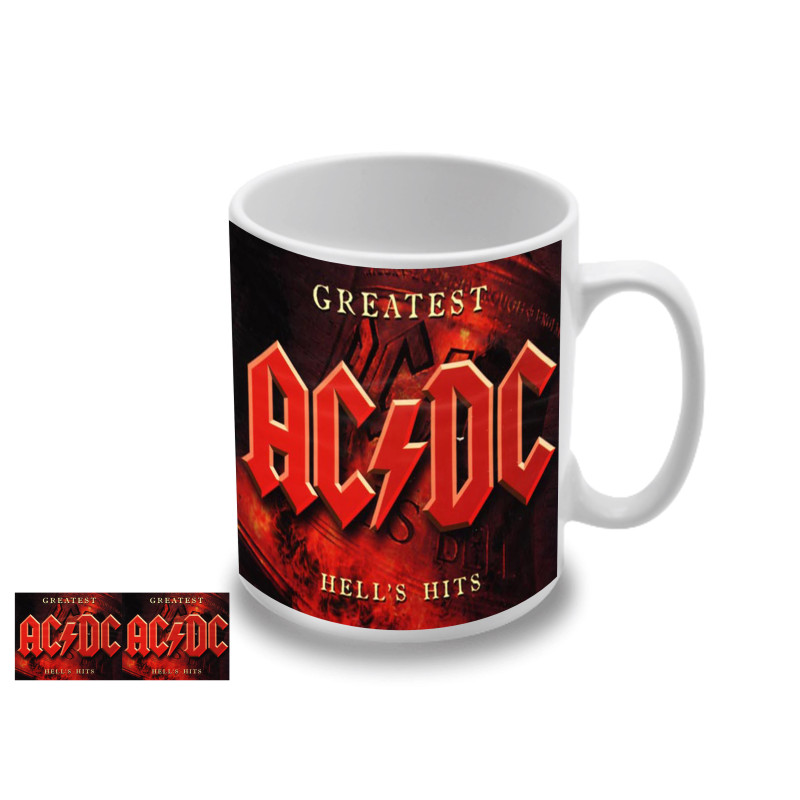 AC/DC keramický hrnek – rockový merch | MadGamer.cz