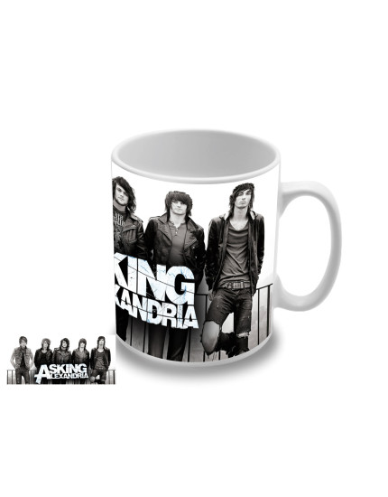 Asking Alexandria Band Portrait hrnek obrázok 1
