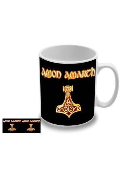 Amon Amarth Thor Hammer hrnek obrázok 1