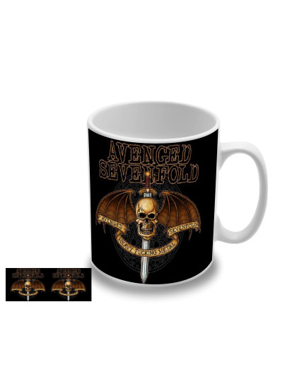 Avenged Sevenfold Heavy Fuckin Metal hrnek obrázok 1