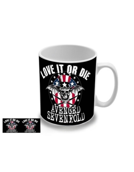 Avenged Sevenfold Love it or Die hrnek obrázok 1
